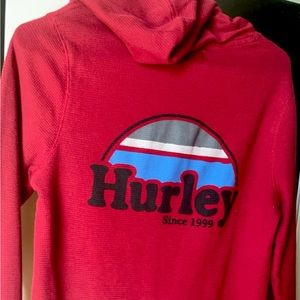 Hurley Red hoodie